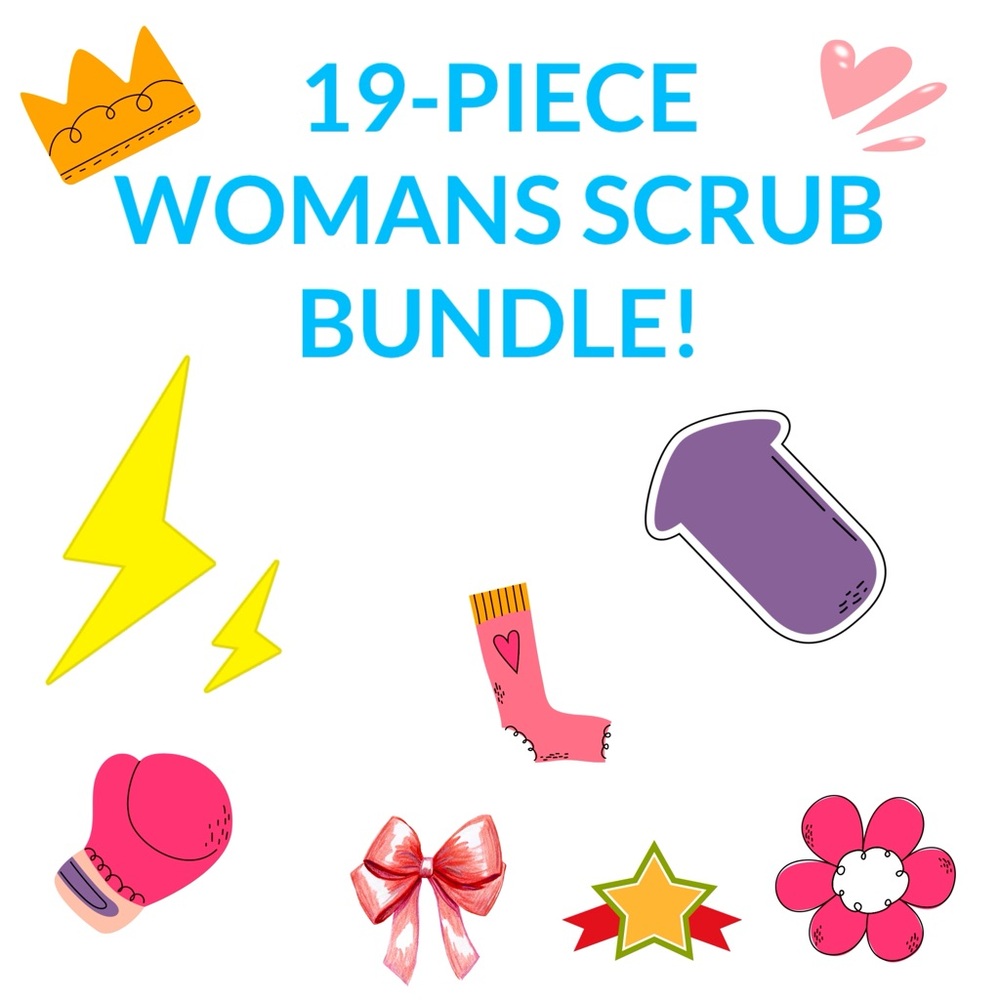 Women's scrub lot S/M